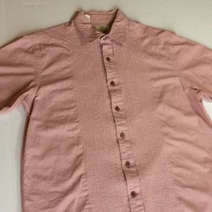 Pusser’s West Indies Button Up Short Sleeve Size Medium Shirt